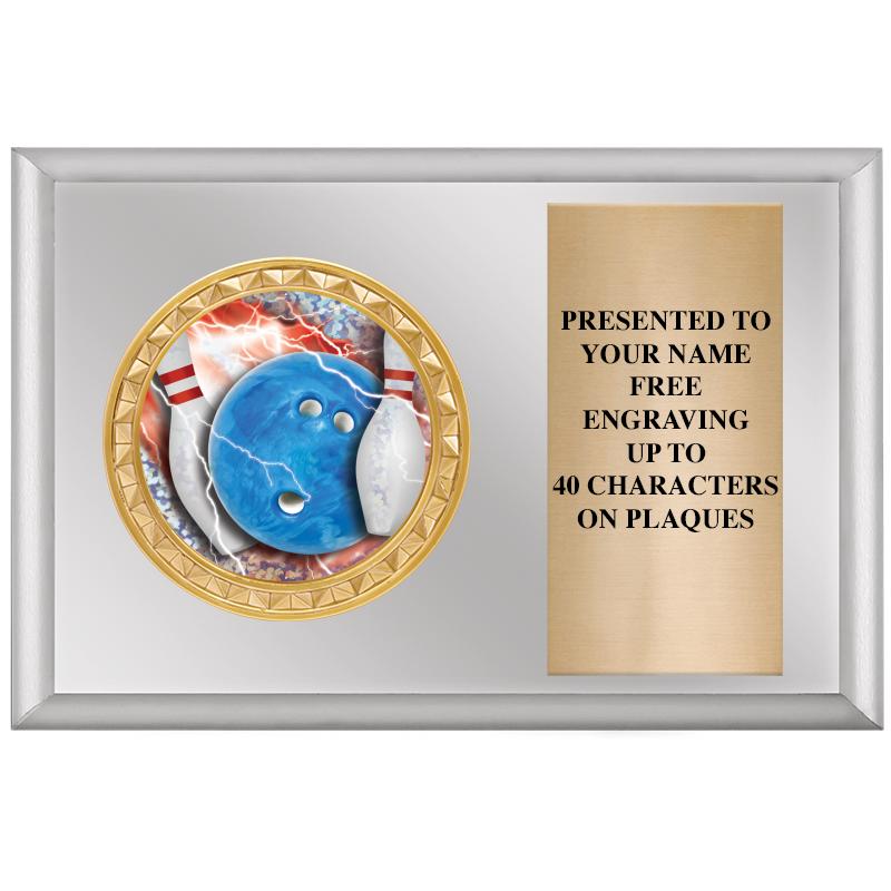 6" X 4" SILVER INSERT PLQ