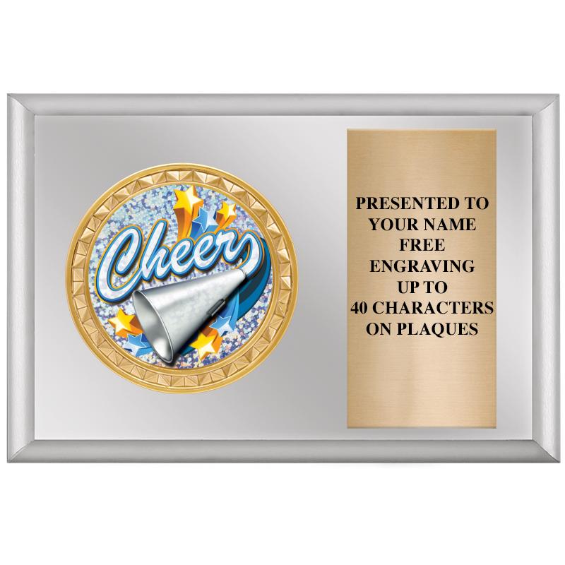 6" X 4" SILVER INSERT PLQ