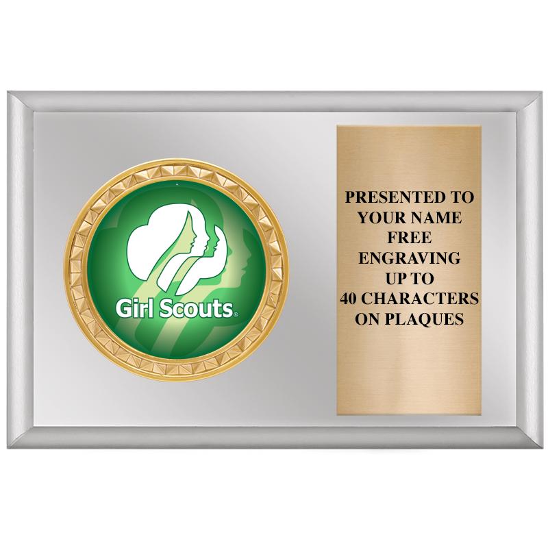 6" X 4" SILVER INSERT PLQ