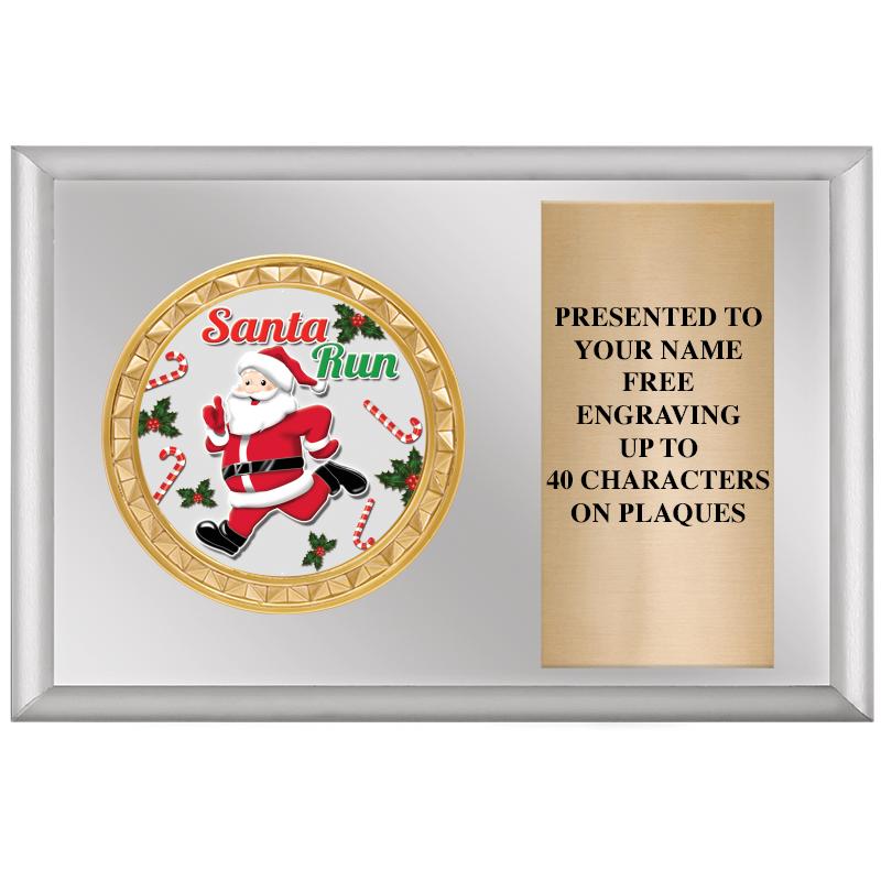 6" X 4" SILVER INSERT PLQ