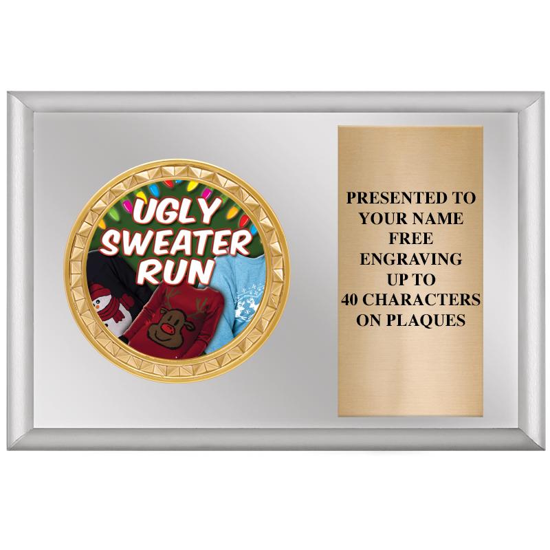 6" X 4" SILVER INSERT PLQ