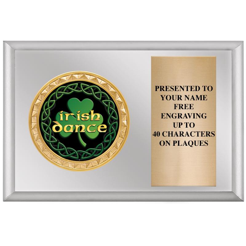 6" X 4" SILVER INSERT PLQ