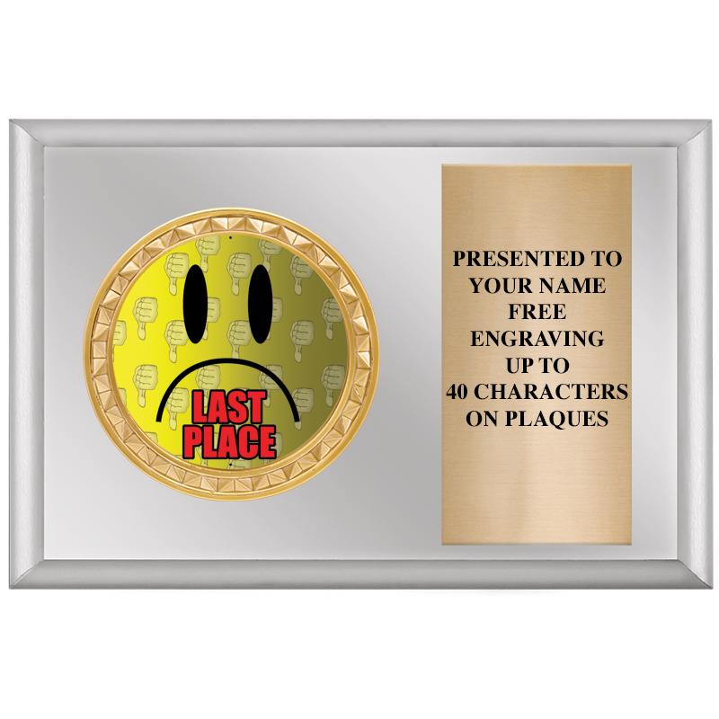 6" X 4" SILVER INSERT PLQ