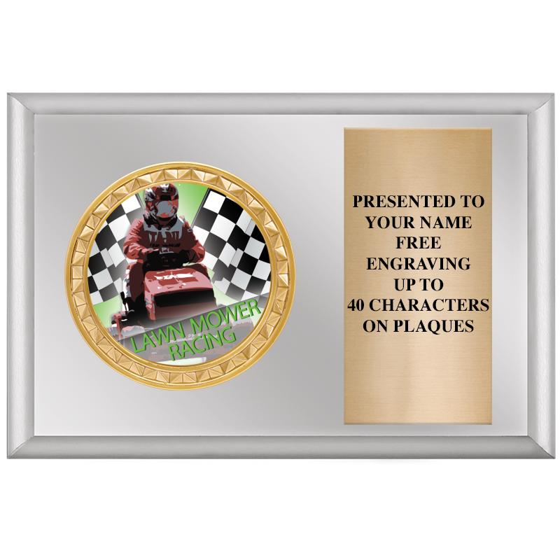 6" X 4" SILVER INSERT PLQ