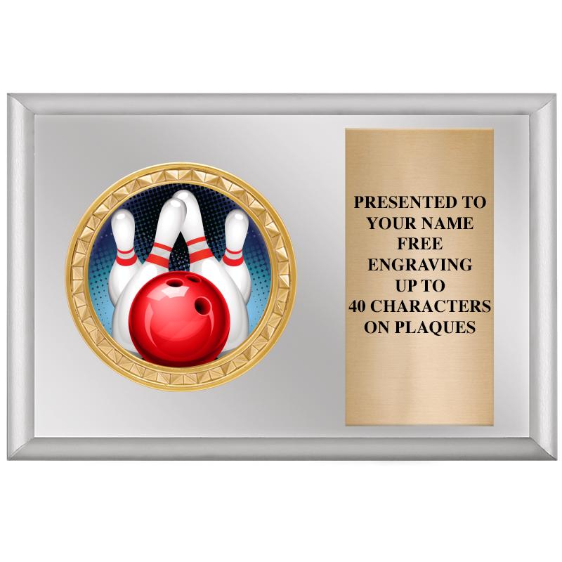 6" X 4" SILVER INSERT PLQ