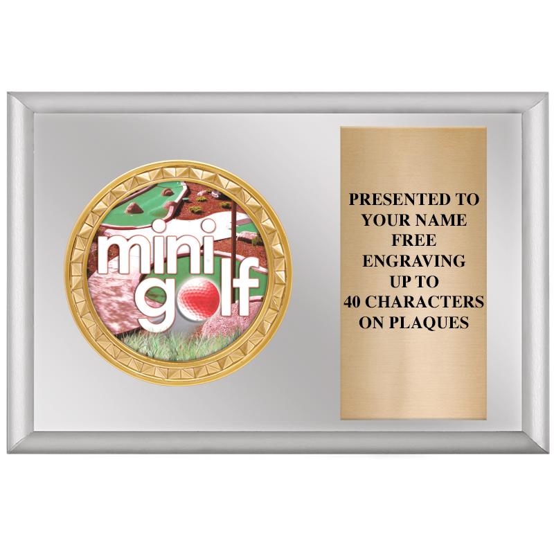 6" X 4" SILVER INSERT PLQ