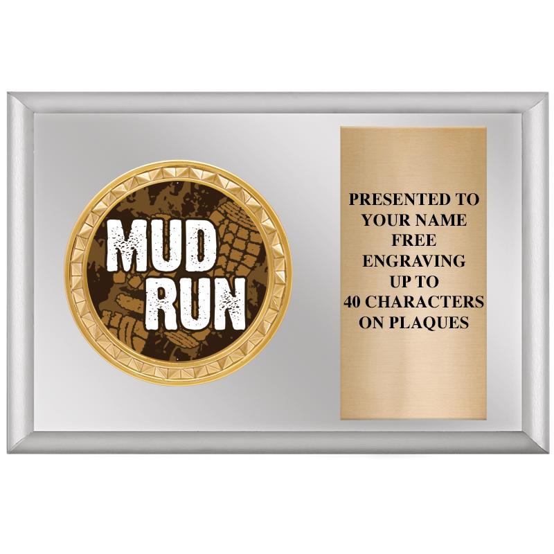 6" X 4" SILVER INSERT PLQ