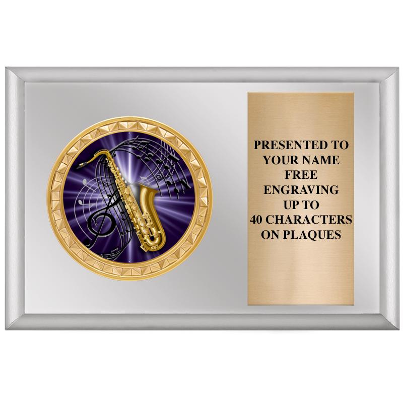 6" X 4" SILVER INSERT PLQ