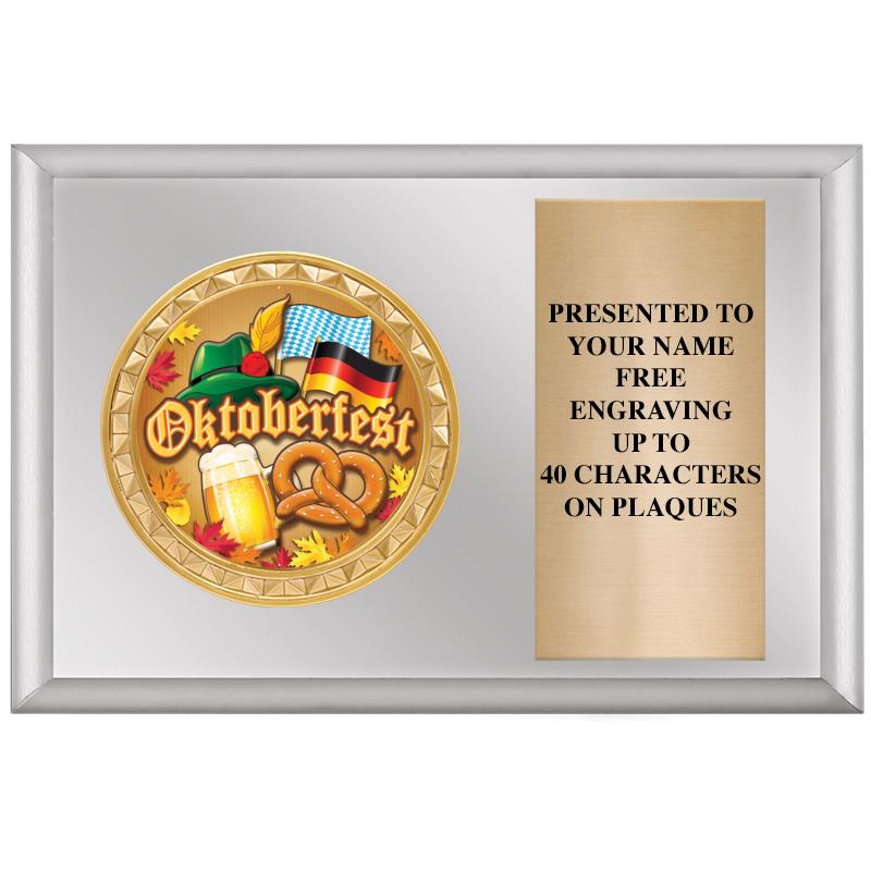 6" X 4" SILVER INSERT PLQ