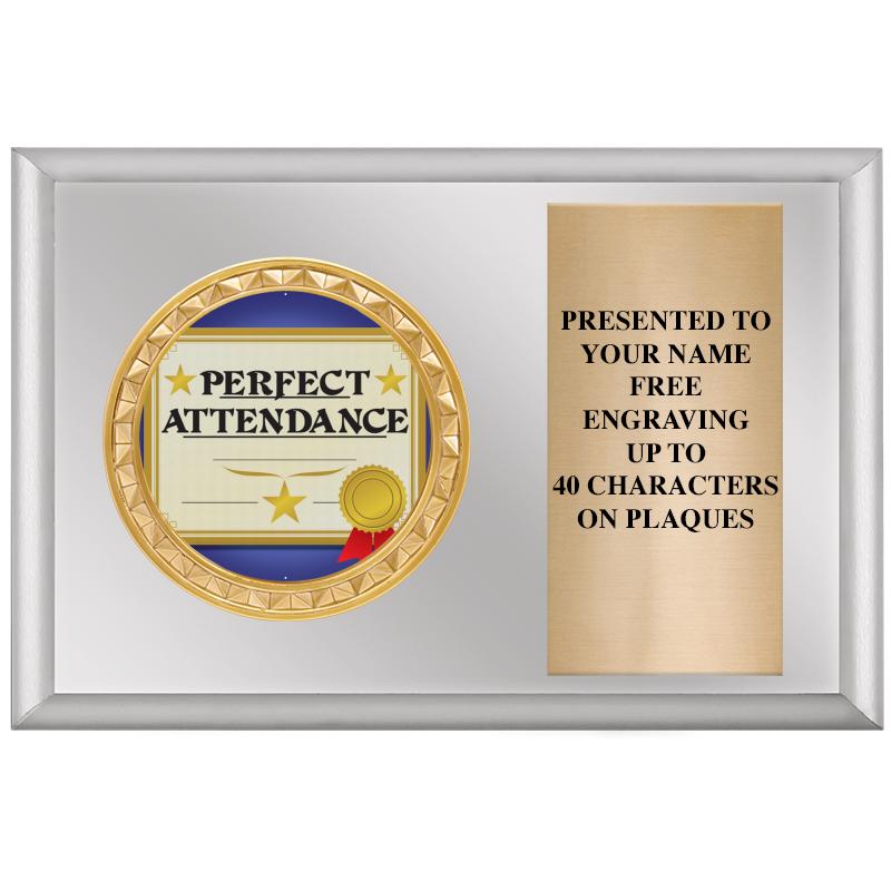 6" X 4" SILVER INSERT PLQ