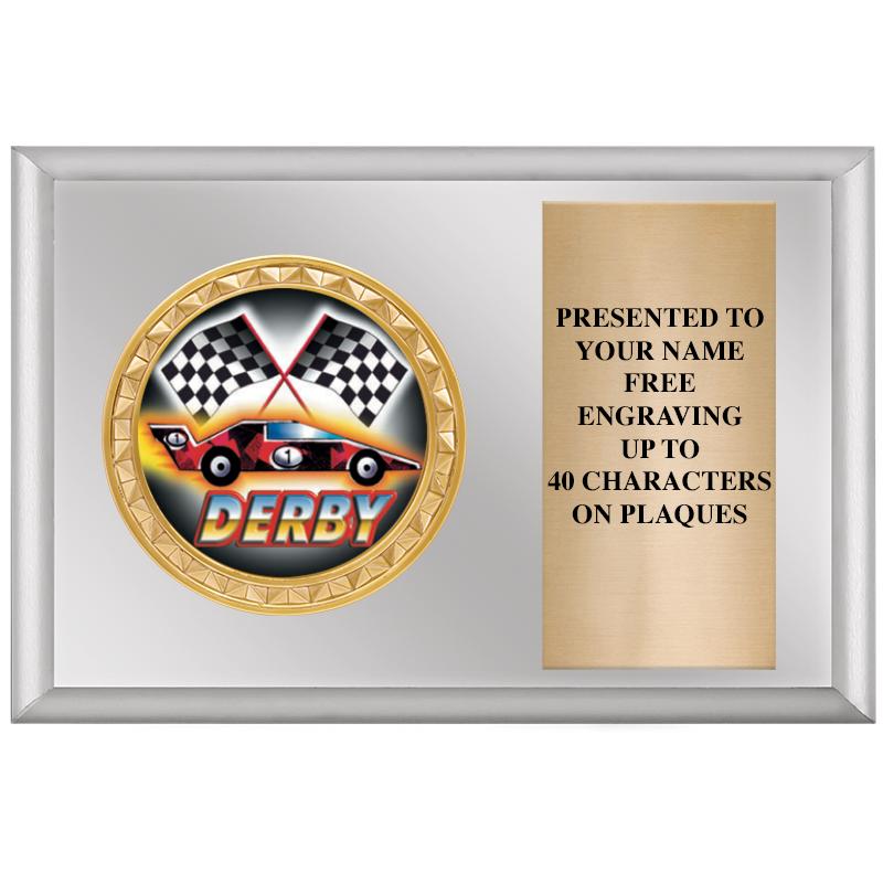 6" X 4" SILVER INSERT PLQ