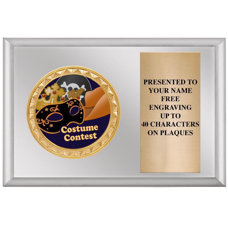 6" X 4" SILVER INSERT PLQ