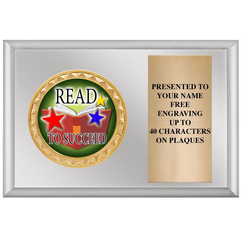 6" X 4" SILVER INSERT PLQ