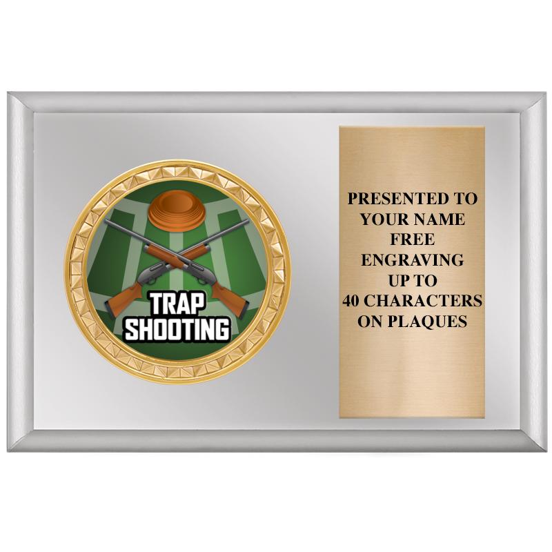 6" X 4" SILVER INSERT PLQ