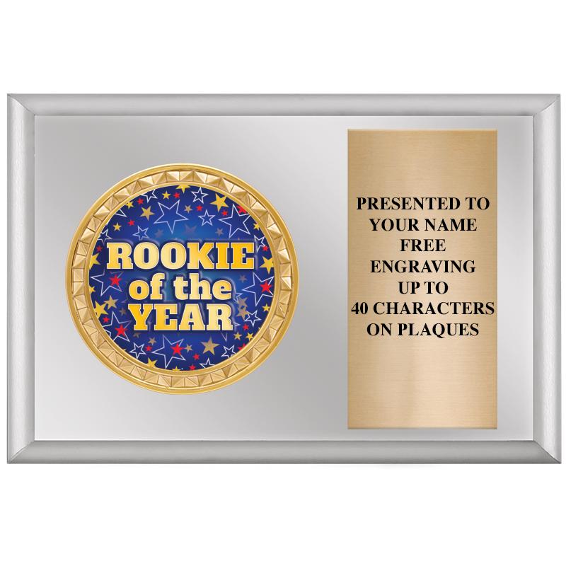 6" X 4" SILVER INSERT PLQ