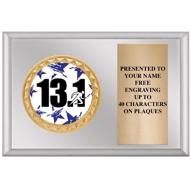 6" X 4" SILVER INSERT PLQ