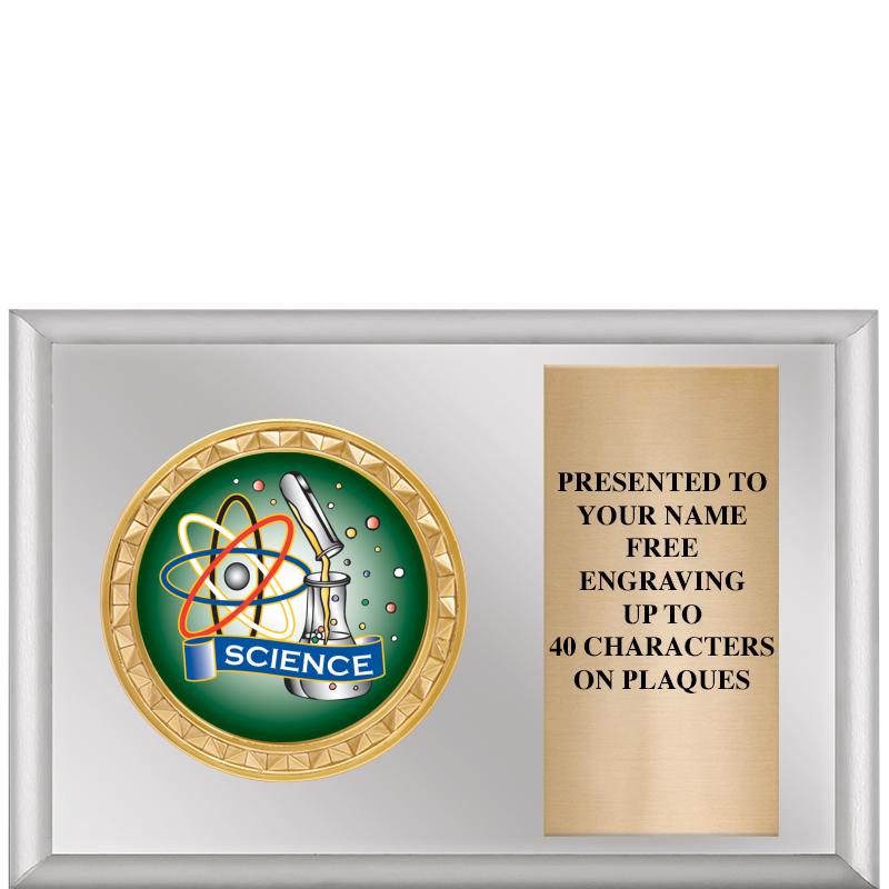 6" X 4" SILVER INSERT PLQ