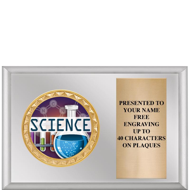 6" X 4" SILVER INSERT PLQ