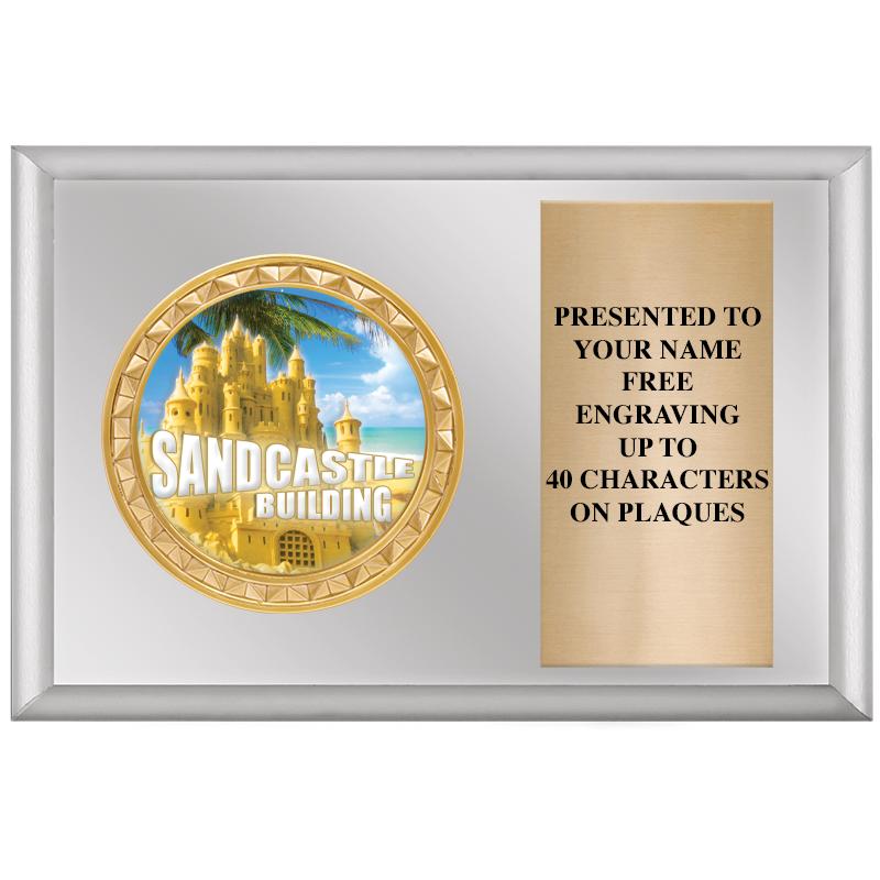 6" X 4" SILVER INSERT PLQ