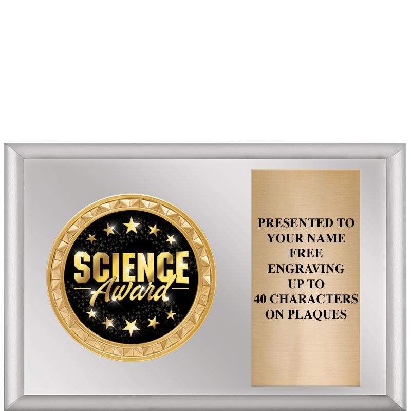 6" X 4" SILVER INSERT PLQ