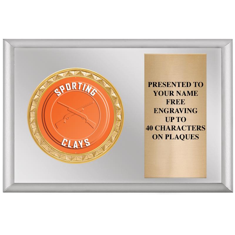 6" X 4" SILVER INSERT PLQ