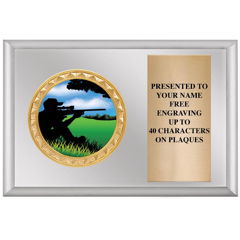 6" X 4" SILVER INSERT PLQ