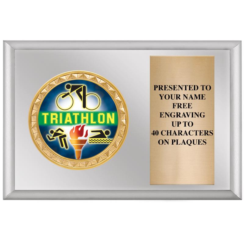 6" X 4" SILVER INSERT PLQ