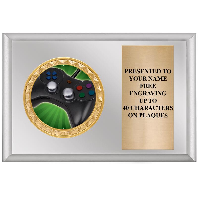 6" X 4" SILVER INSERT PLQ