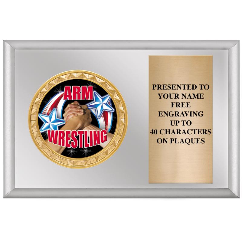 6" X 4" SILVER INSERT PLQ