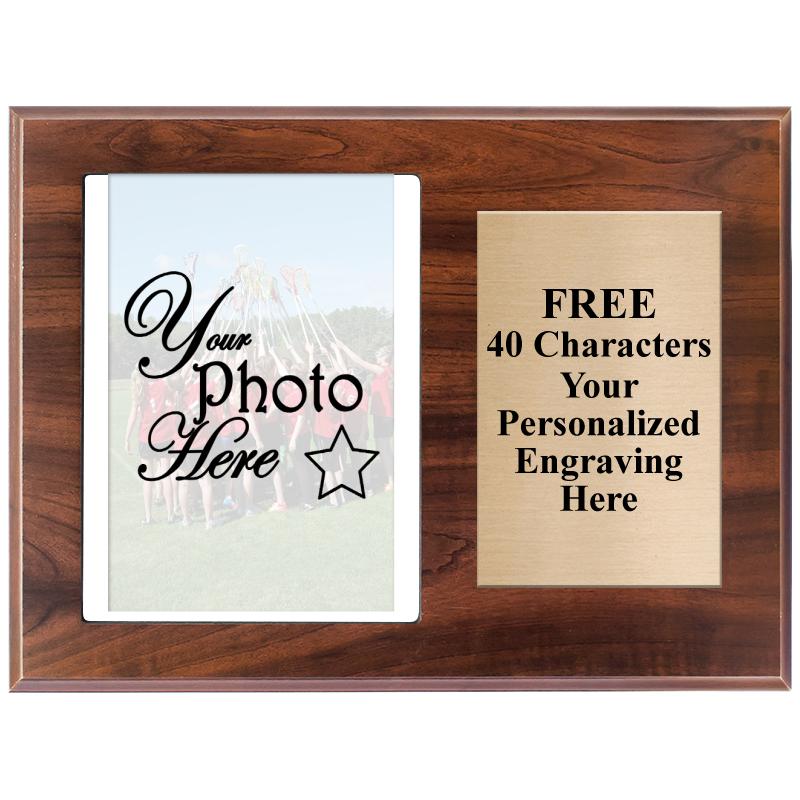 12x9 WOOD PHOTO PLAQUE