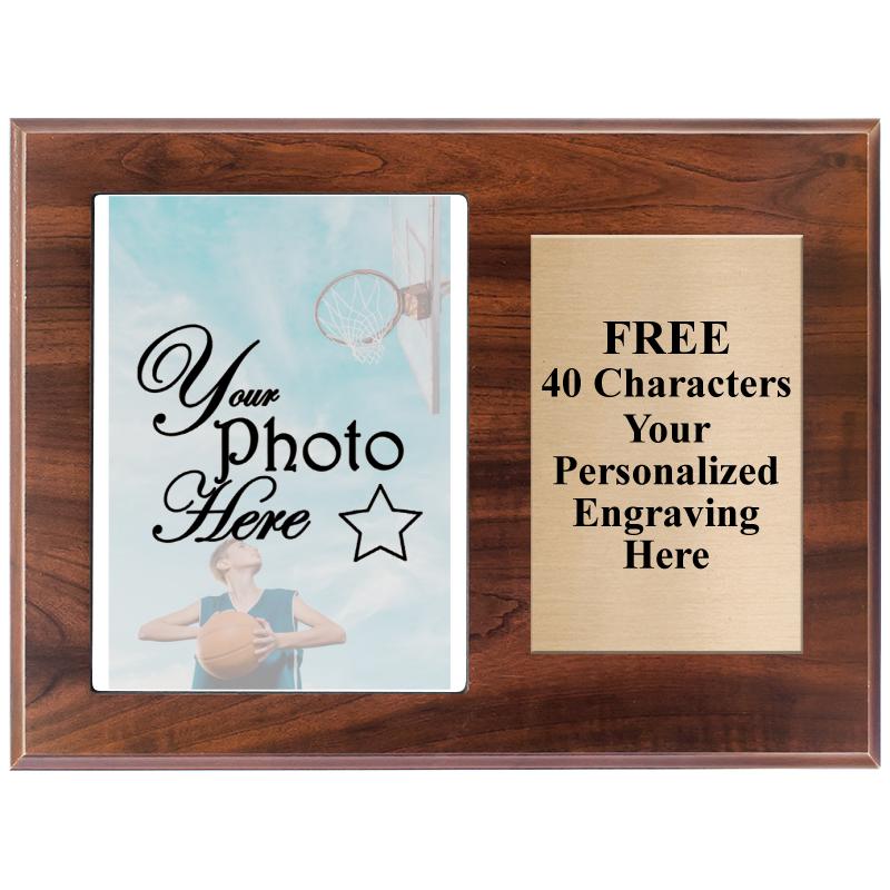 12x9 WOOD PHOTO PLAQUE