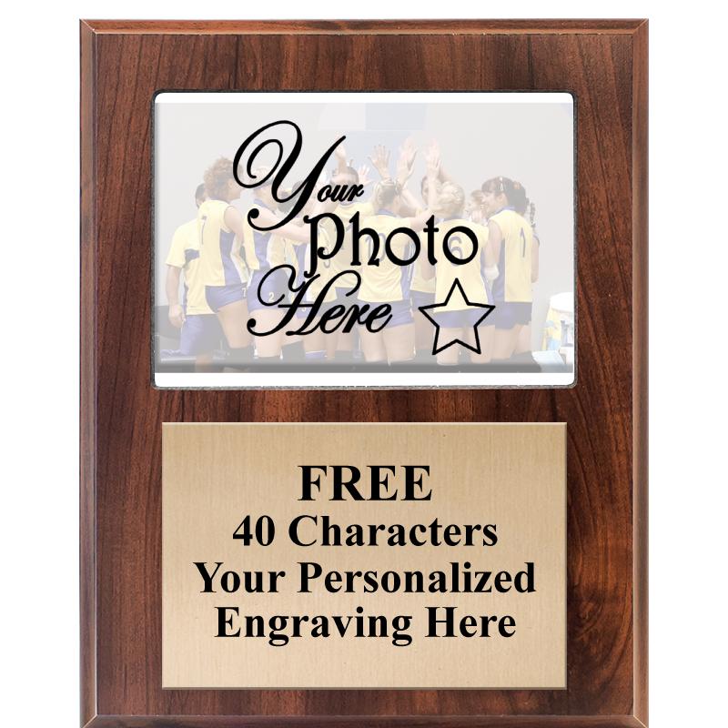8x10 WOOD PHOTO PLAQUE