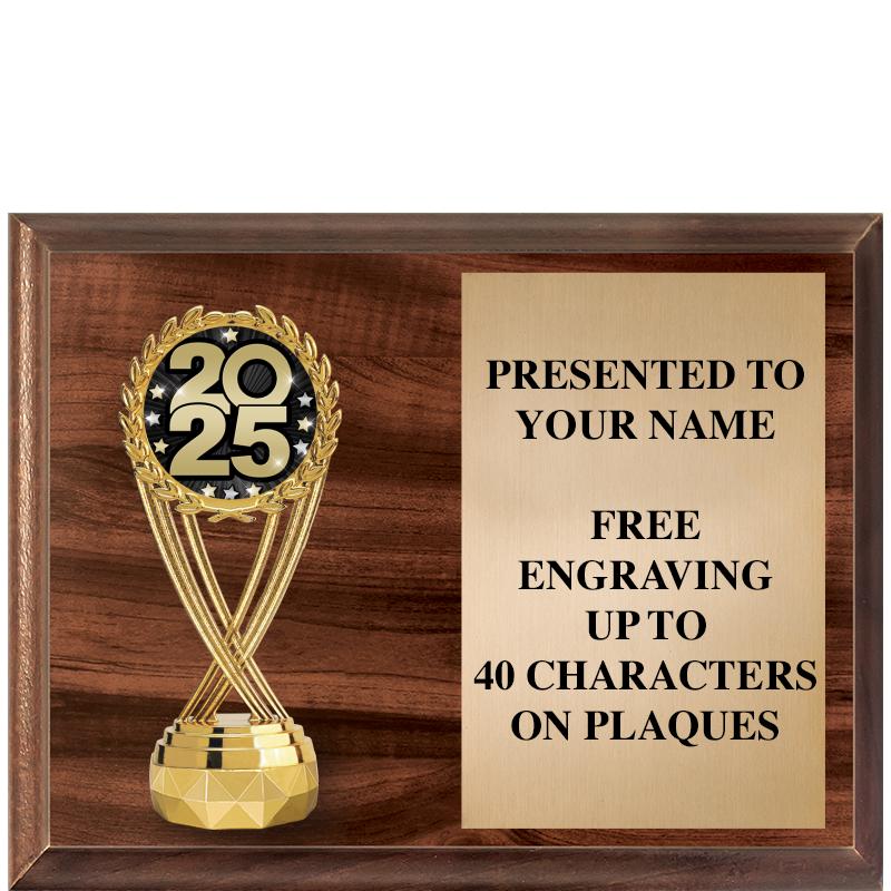 9"X7"FIGURINE HORIZONAL PLAQUE