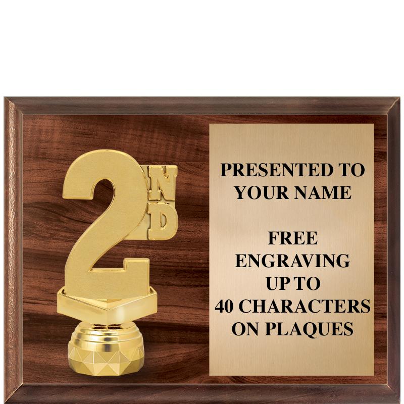 9"X7"FIGURINE HORIZONAL PLAQUE