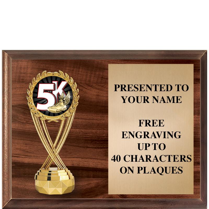 9"X7"FIGURINE HORIZONAL PLAQUE