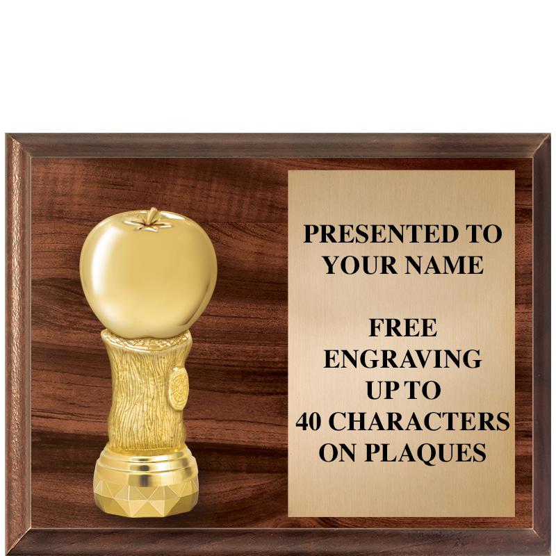 9"X7"FIGURINE HORIZONAL PLAQUE