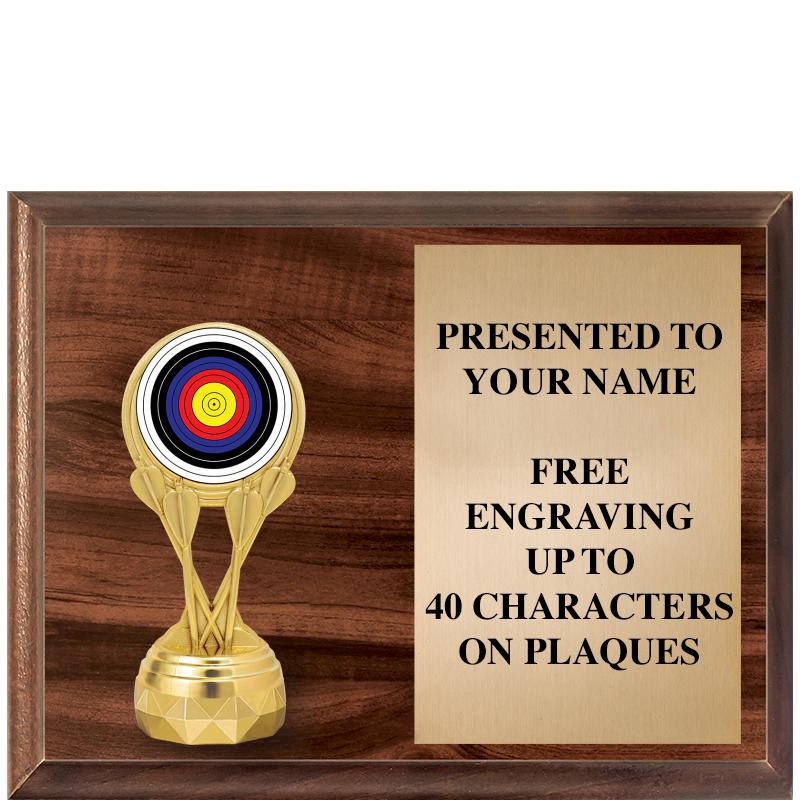 9"X7"FIGURINE HORIZONAL PLAQUE