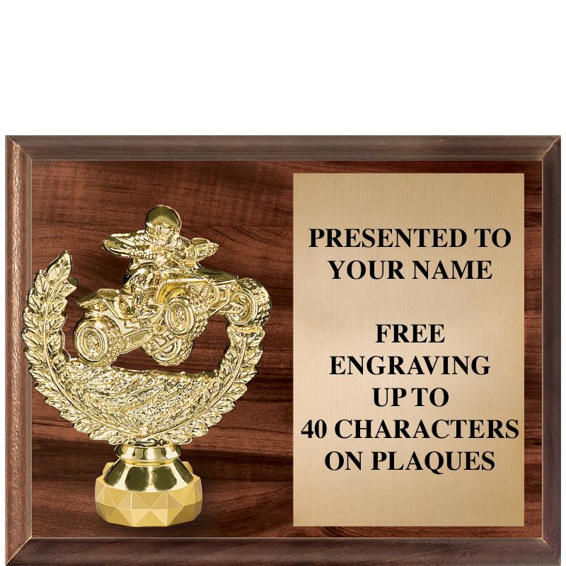 9"X7"FIGURINE HORIZONAL PLAQUE