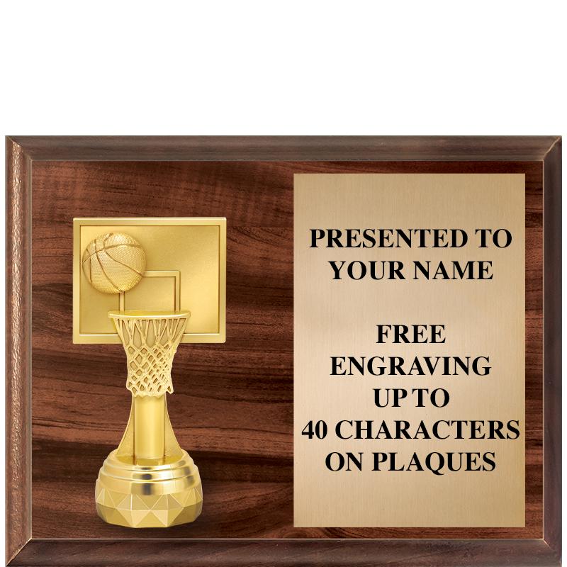 9"X7"FIGURINE HORIZONAL PLAQUE