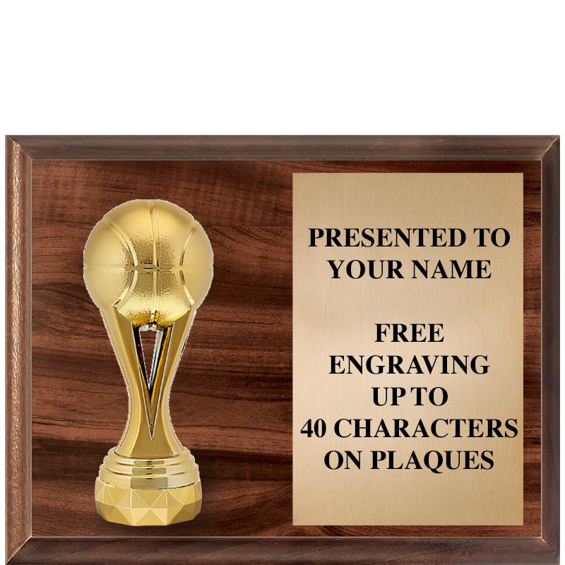 9"X7"FIGURINE HORIZONAL PLAQUE