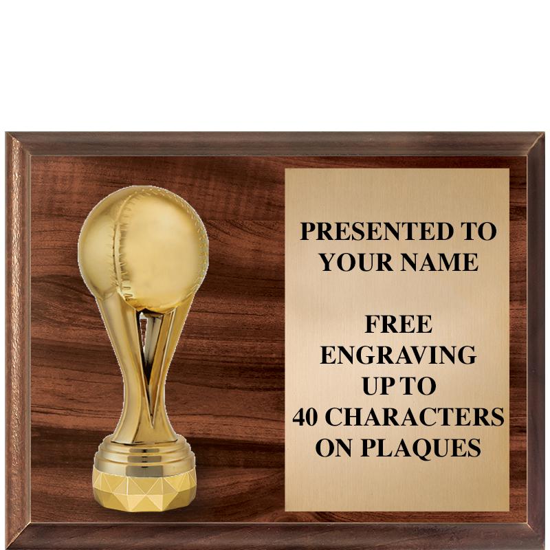 9"X7"FIGURINE HORIZONAL PLAQUE