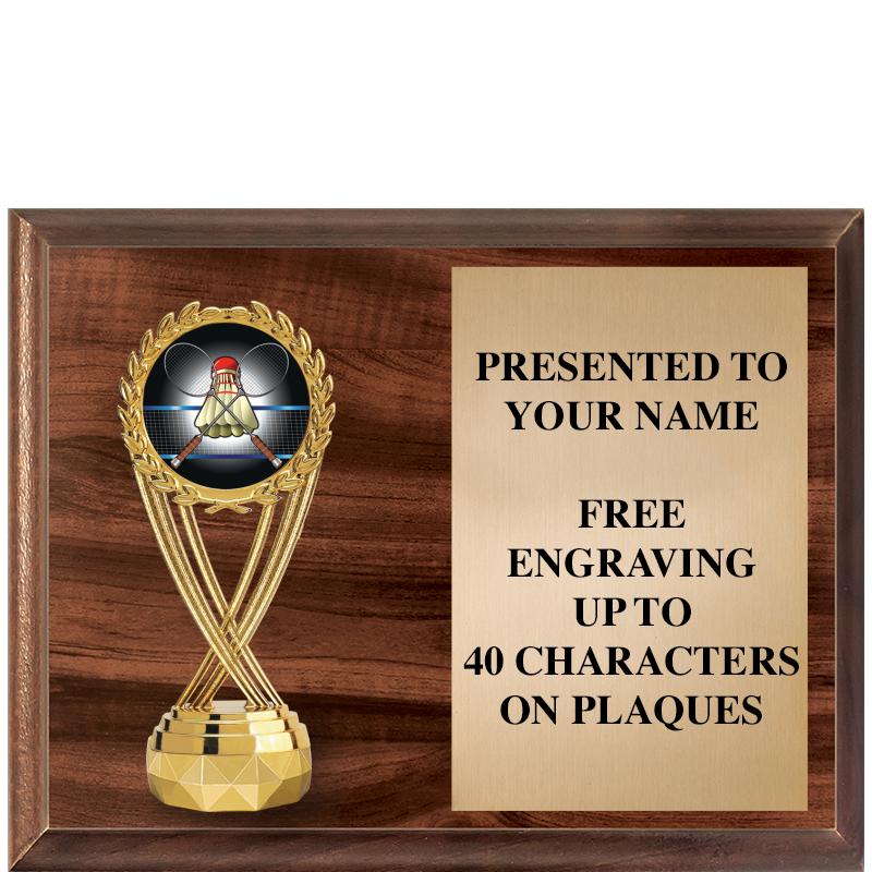 9"X7"FIGURINE HORIZONAL PLAQUE