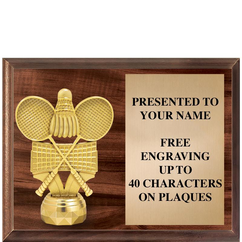 9"X7"FIGURINE HORIZONAL PLAQUE