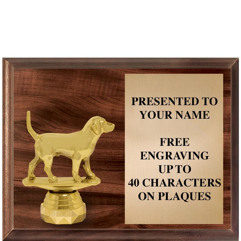 9"X7"FIGURINE HORIZONAL PLAQUE