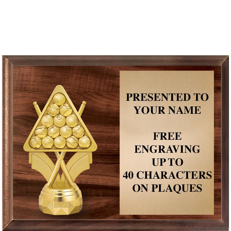 9"X7"FIGURINE HORIZONAL PLAQUE