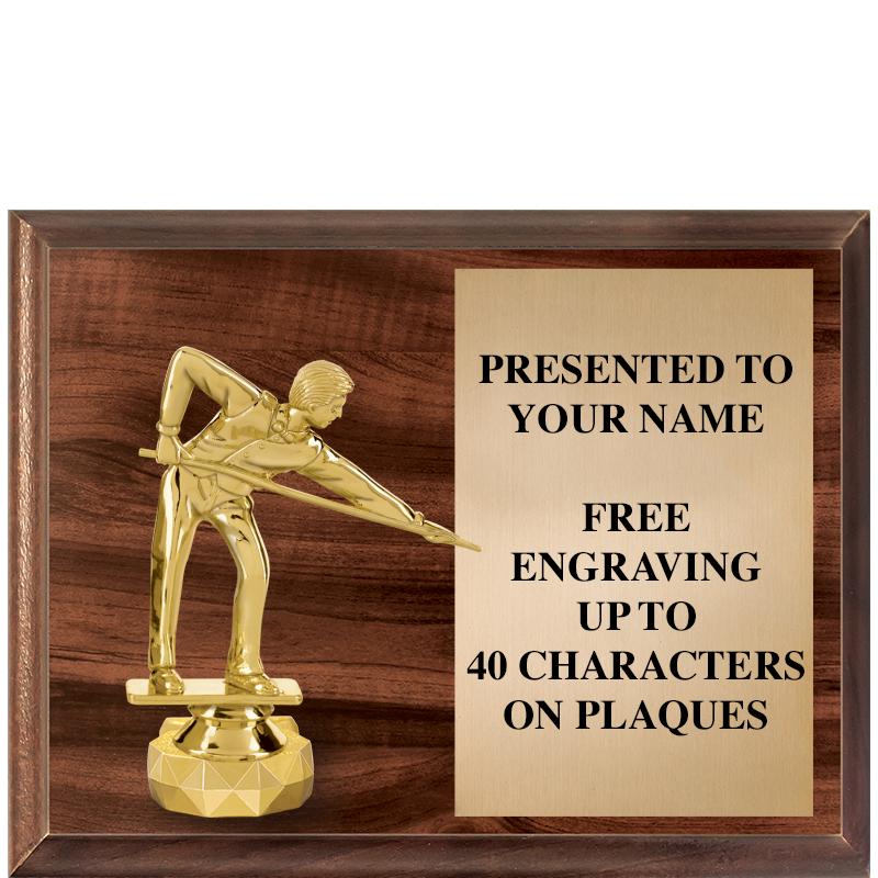 9"X7"FIGURINE HORIZONAL PLAQUE