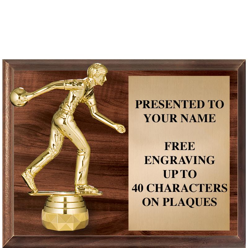 9"X7"FIGURINE HORIZONAL PLAQUE