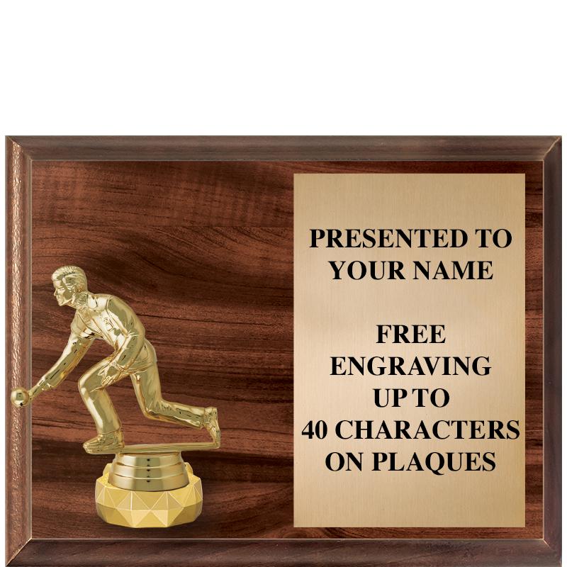 9"X7"FIGURINE HORIZONAL PLAQUE