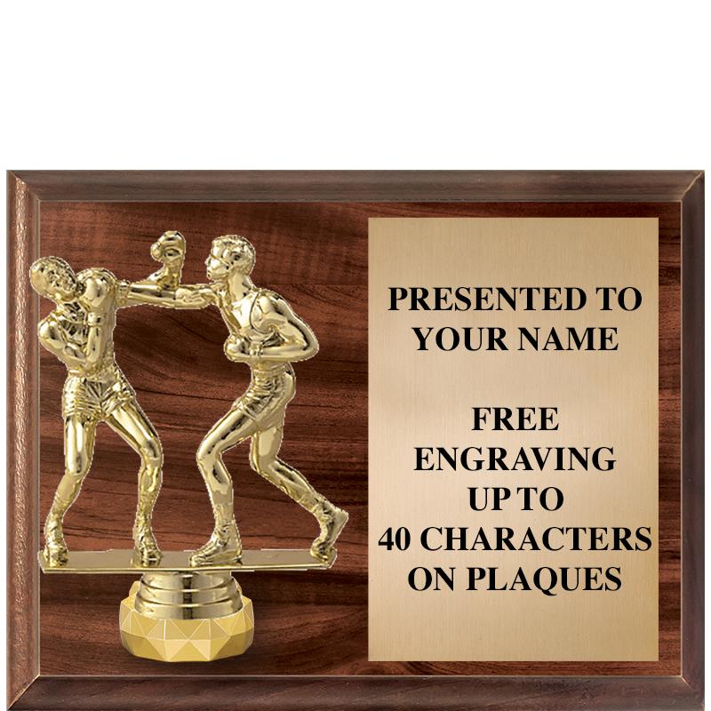 9"X7"FIGURINE HORIZONAL PLAQUE