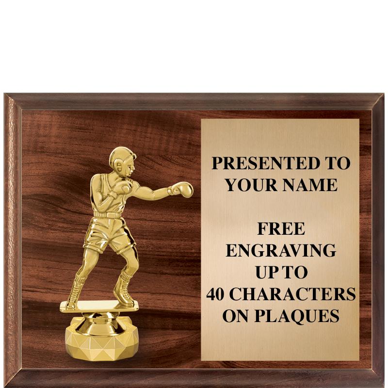 9"X7"FIGURINE HORIZONAL PLAQUE